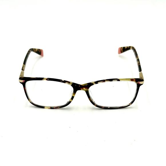 FURLA VFU434K COL.0909 Brown Tortoise/Pink Eyeglasses FRAMES ONLY 53-15-135 (B6) - Picture 3 of 7